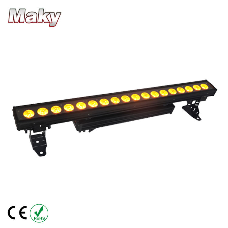 18x6w Rgbwa Uv 2.4g Wdmx Ir Remote Led Batte